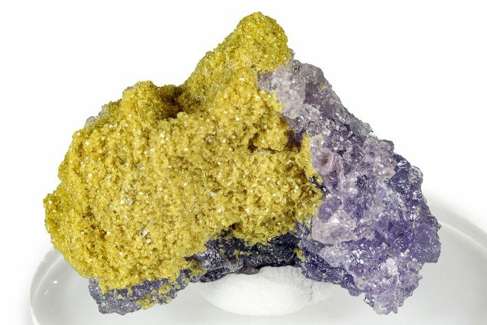 Purple Coquimbite and Metavoltine Association - Chile #326588